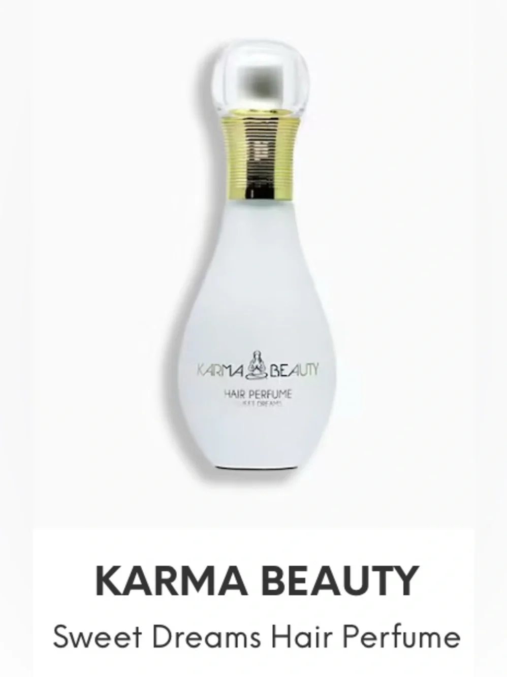 Karma Beauty Swwet Dreams Hair Perfume Bottle NEW! FULL SIZE!